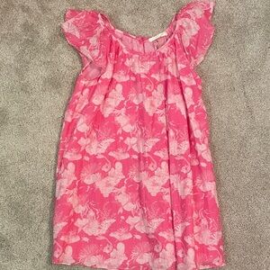 LoveShackFancy Vibrant Pink Dress